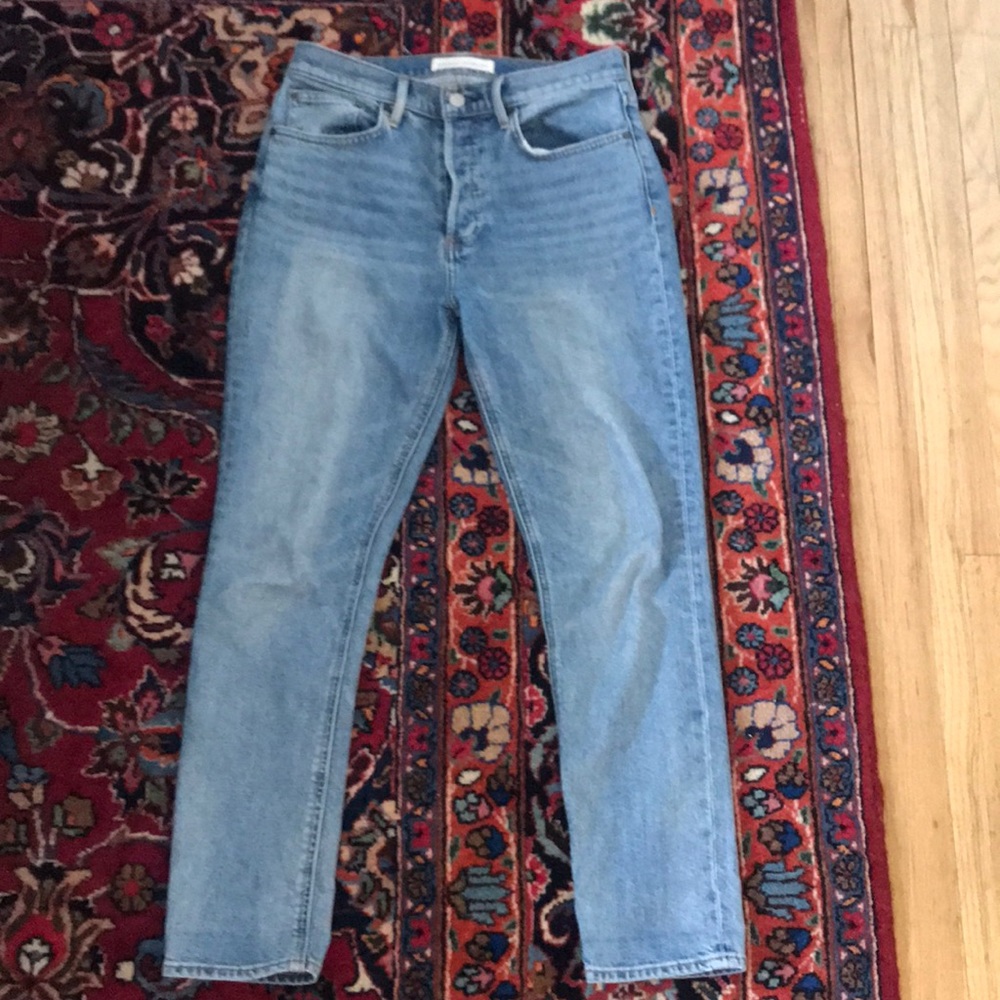 Aritzia Light Wash Jeans